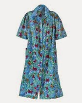 <br />National Garden Melodies House Coat - Misses, Womens