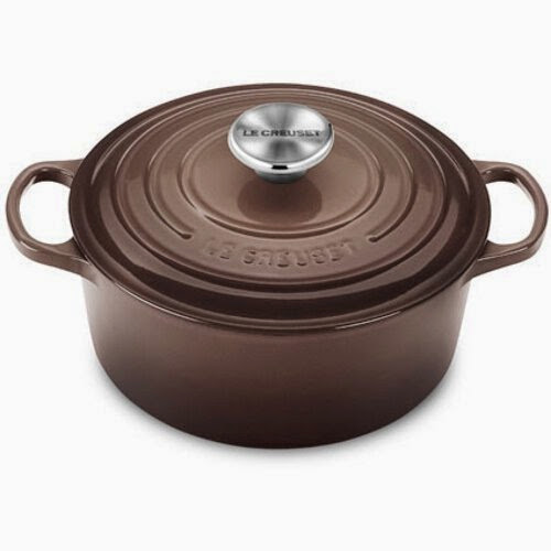  Le Creuset Signature Truffle Enameled Cast Iron Round French Oven, 3.5 Quart