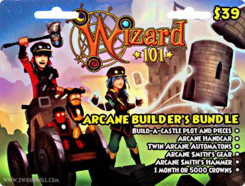 New Wizard101 Arcane Builder Bundle