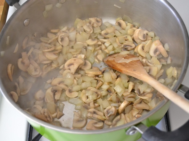 cook veggies