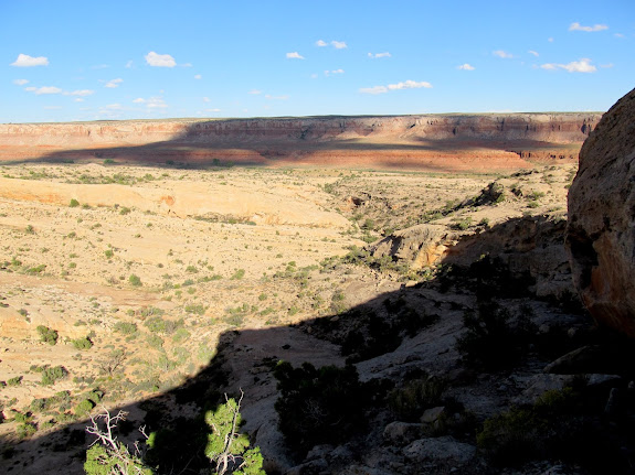 View down my exit canyon