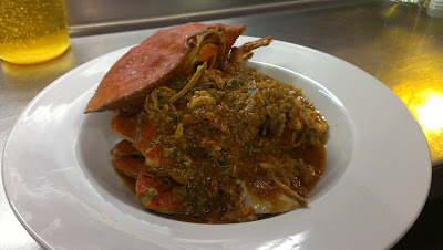 Singaporean Chili Crab Messy-liciousness