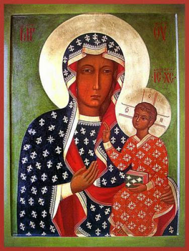 Icon Of The Mother Of God Czestochowa