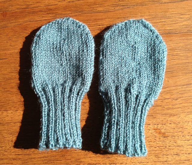 strikkede babyluffer strikkede babyluffer