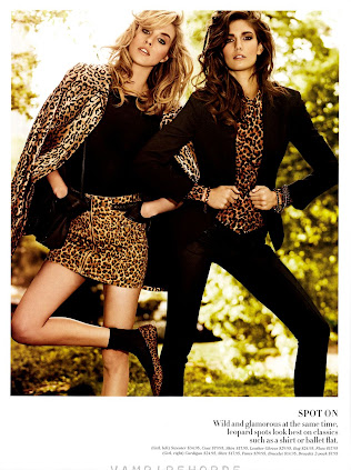 Kendra Spears & Julia Frauche - H&M Fall 2012