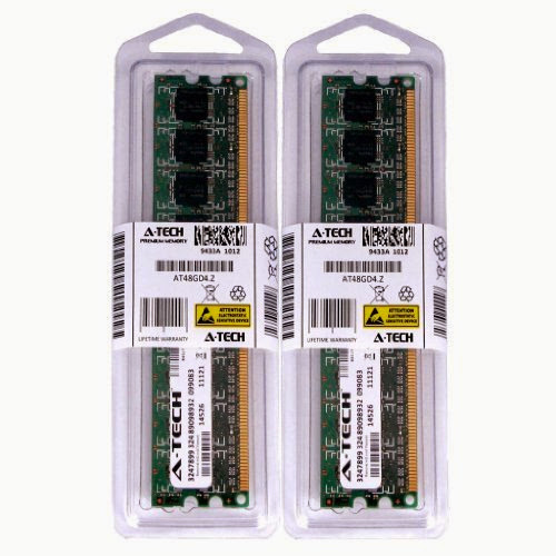 4GB [2x2GB] DDR2-667 (PC2-5300) RAM Memory Upgrade Kit for the Dell XPS 400 (Genuine A-Tech Brand)