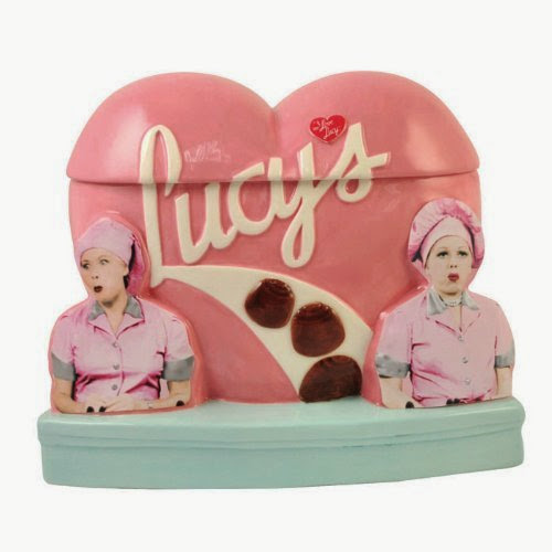  Westland Giftware I Love Lucy Lucy?s Chocolate Factory Cookie Jar, 7-1/2-Inch