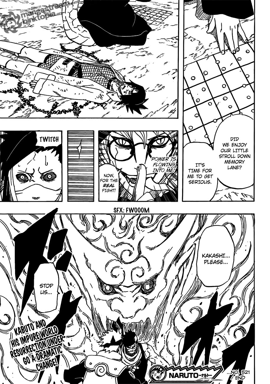 Naruto Shippuden Manga Chapter 521 - Image 17