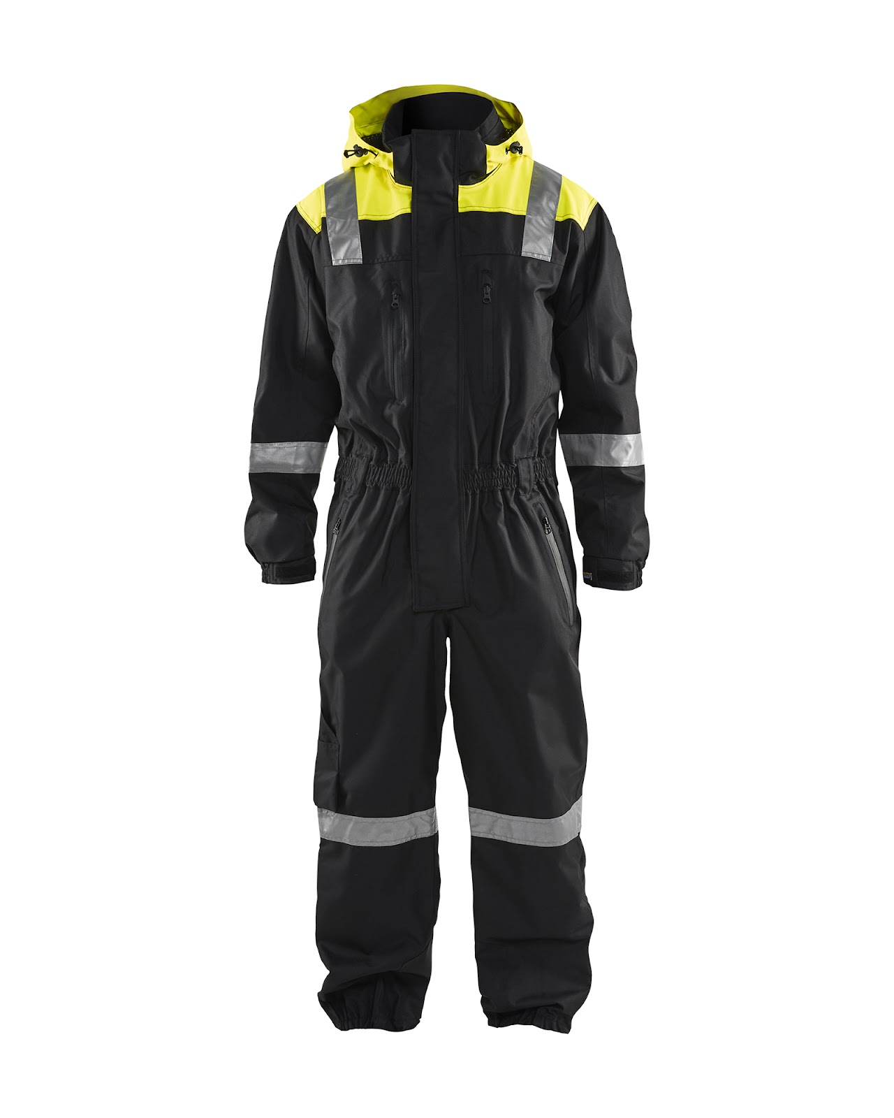Blaklader 6786 678619779933 Shell overall wind waterdicht reflectie Zwart/Geel,C46 Zwart/Geel,C46