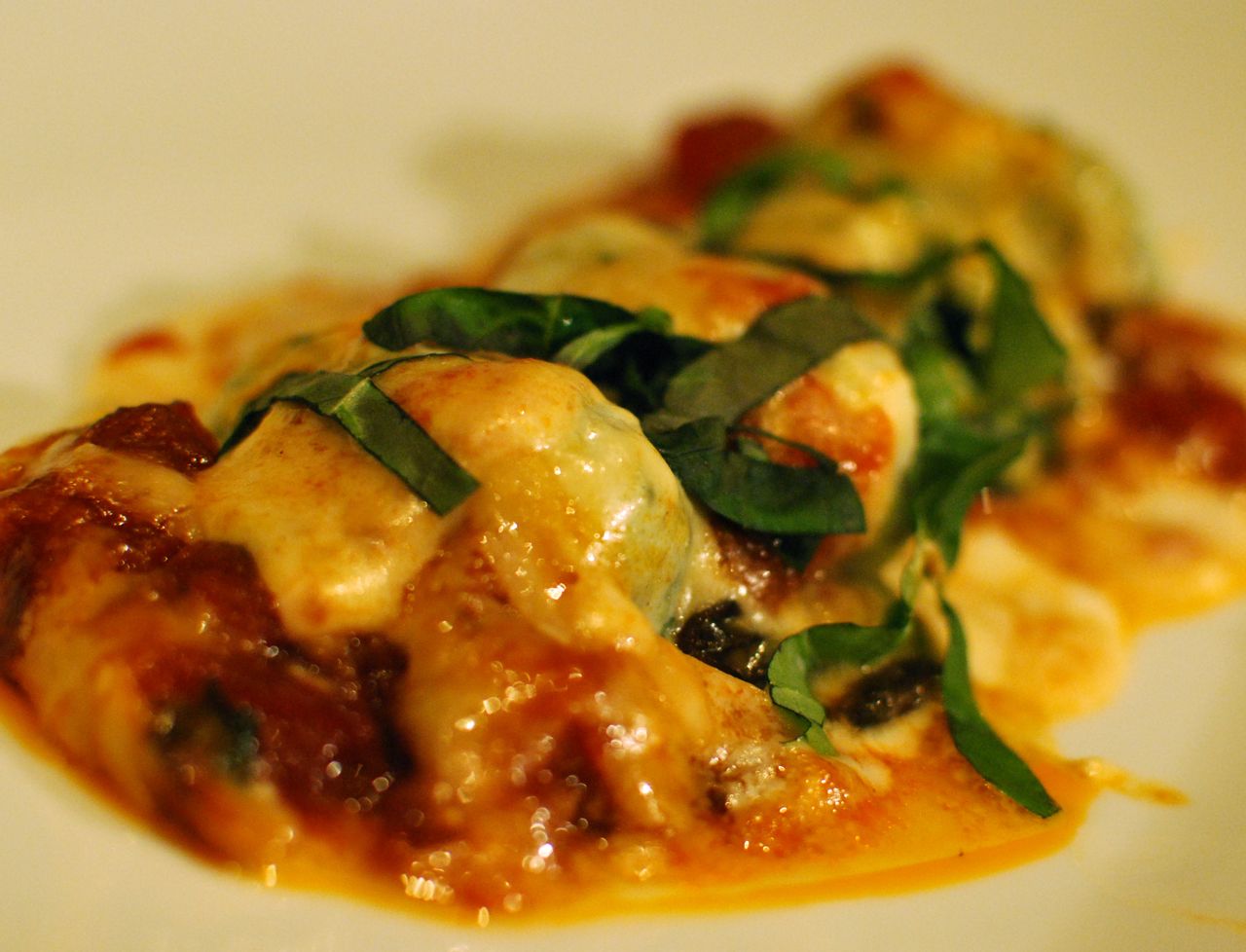 Scrumpdillyicious: Baked Spinach and Ricotta Malfatti