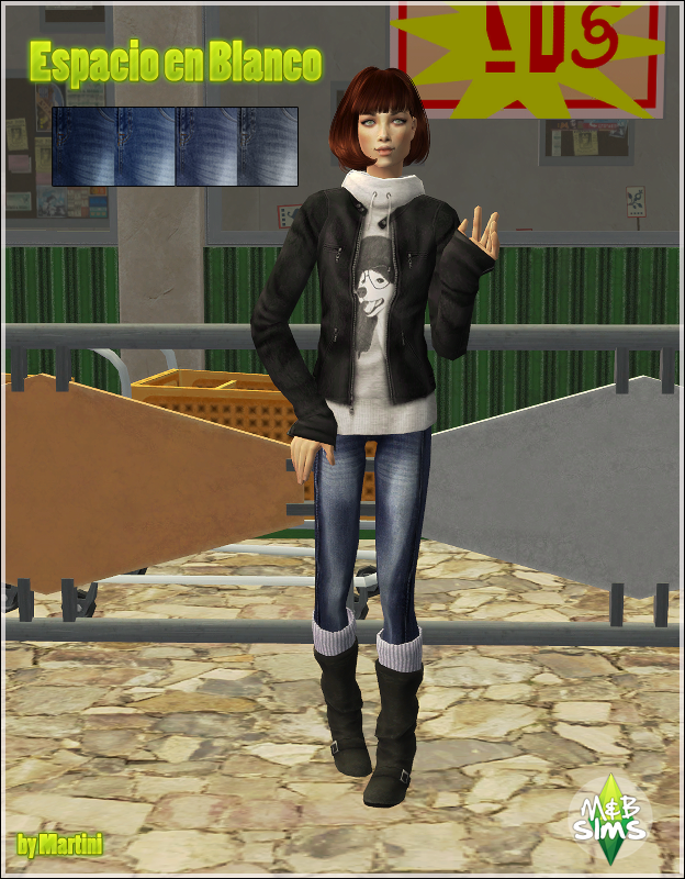  The Sims 2. Женская одежда: повседневная. Часть 3. - Страница 40 Espacio%2Ben%2BBlanco