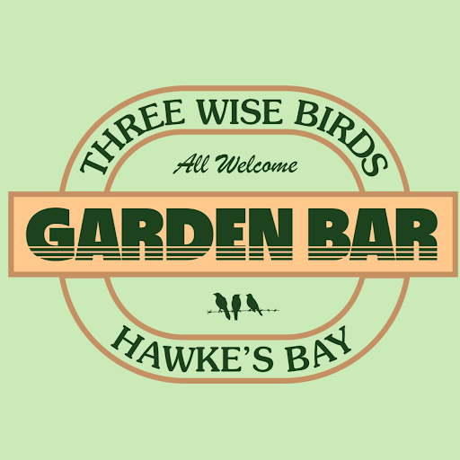 Three Wise Birds Garden Bar logo