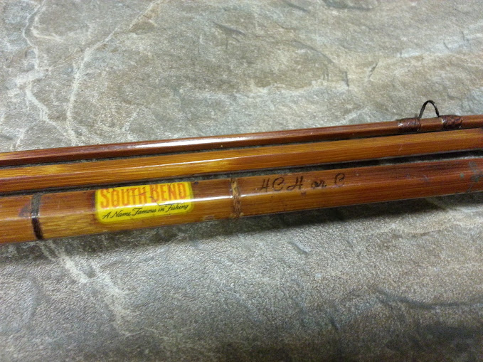 Old South Bend bamboo fly rod