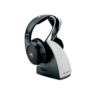  Sennheiser  RS120 Over-Ear 900MHz Wireless RF Headphones with Charging Cradle
