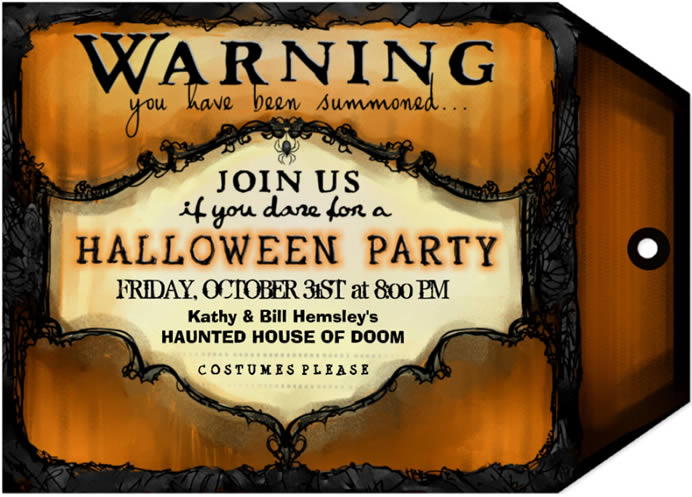 Halloween Invitations 2014 5