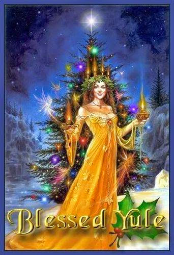 9th Day Of Yule The Yule Tree And A Blessing Ritual