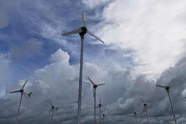 A wind farm on the Indonesian island of Sumba. Photo: Antara