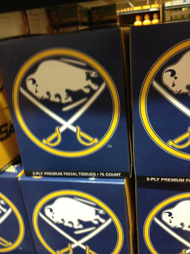 Buffalo Sabres tissues... they exist... like for real