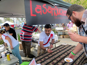 Eat Mobile 2013 food cart festival Willamette Week La Sangucheria Food Truck empanadas
