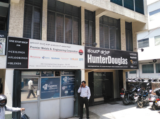 Hunter Douglas India Private Limited, Shop Number- 28, Cunningham Rd, Vasanth Nagar, Bengaluru, Karnataka 560052, India, Plastering_Supply_Store, state KA