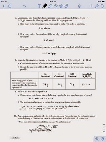 Molarity Pogil Answer Key Chemistry + My PDF Collection 2021