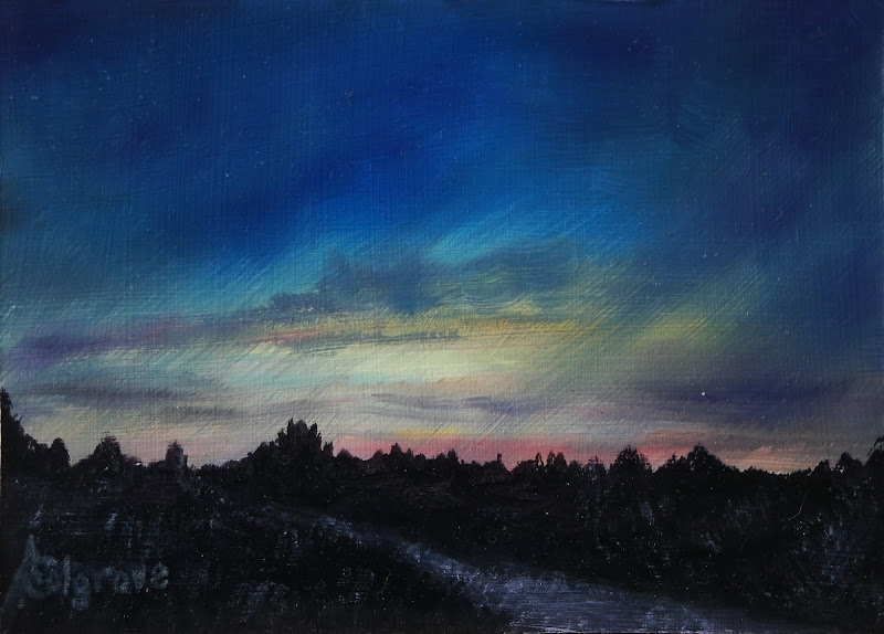 Sunset Sampler No. 1 - Original Painting