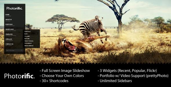 Photorific WordPress Theme Photorific WordPress Theme