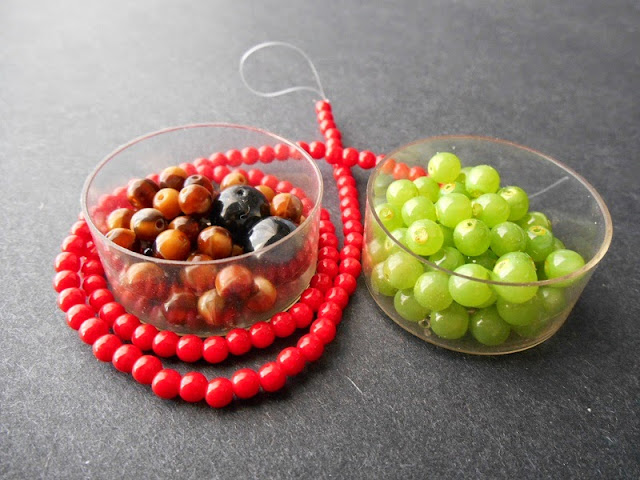 Assorted Czech Glass Druk Beads
