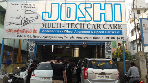 Joshi Multi-Tech Car Care, #4-14-104, Amaravathi Road, Near Anjaneya Swamy Temple, Guntur, Andhra Pradesh 522002, India, Car_Wash, state AP