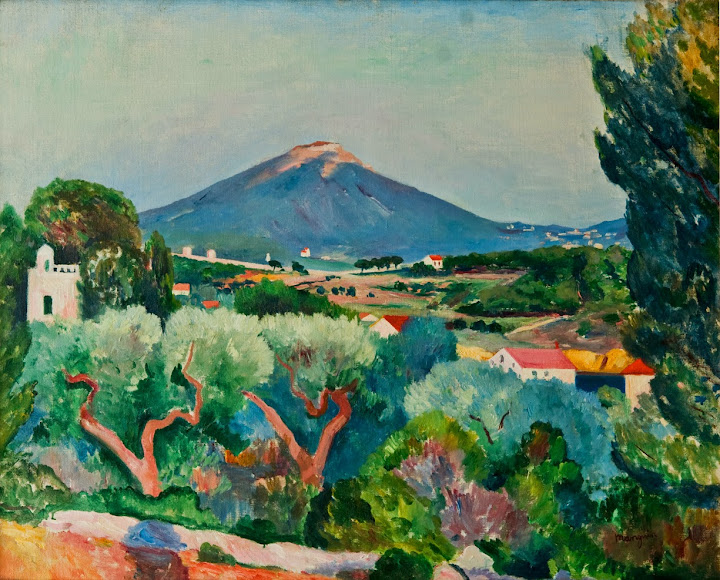 Henri-Charles Manguin - View of Six Fours from Sanary