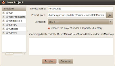 Mi primera aplicación para Linux en C++ con Codelite