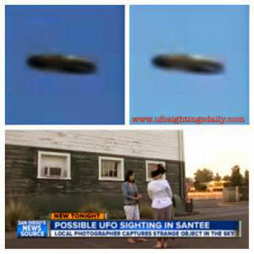 Ufo Photo Taken Close Up By Woman Near Airport In Santee California May 2013