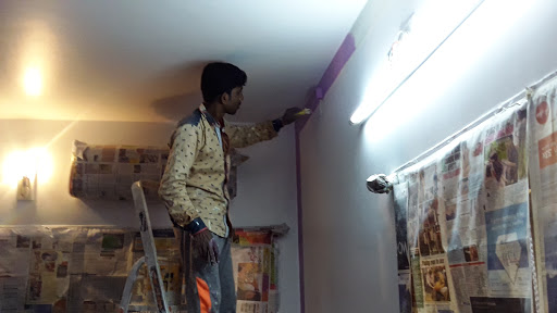 Wall Painters, #8B, 3rd Main Rd, 3rd Cross, Hoysala Nagar,, Rammurthy Nagar Post, Bengaluru, Karnataka 560016, India, Painter_and_Decorator, state KA
