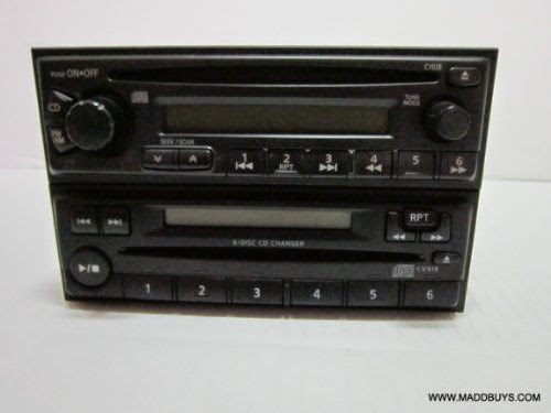  95-01 Nissan Altima Sentra Xterra Frontier Radio 6 Cd Player