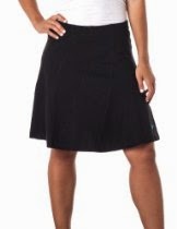 <br />Alki'i Bella Skirt with multi panel scallop seam and Elastic Waistband