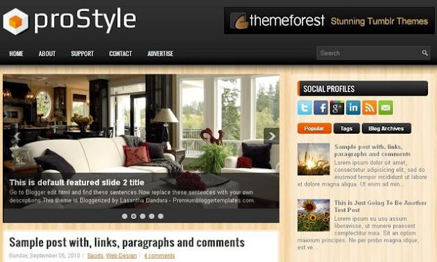 ProStyle Blogger Template ProStyle Blogger Template