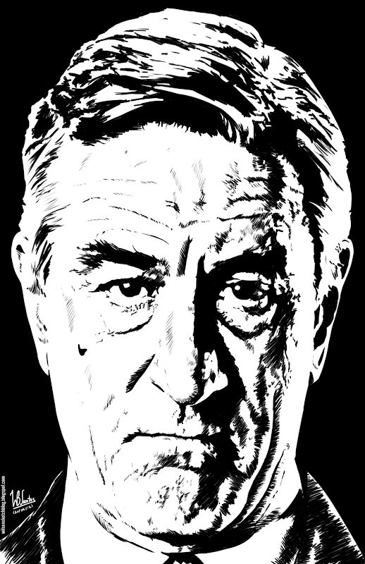 Ink drawing of Robert De Niro, using Krita 2.5. Ink drawing of Robert De Niro, using Krita 2.5.