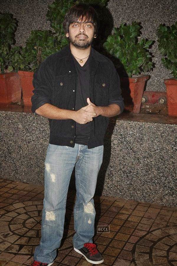 A guest during the screening of Poshter Boyz, in Mumbai, on July 30, 2014. (Pic: Viral Bhayani)