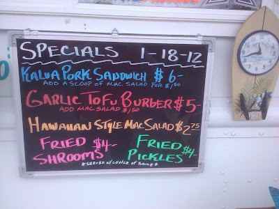 Specials 1/18/12