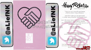 JKT48 Heavy Rotation Type-A | Hand-Shake Ticket [image by @aLiefNK]