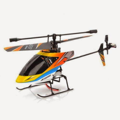 2.4Ghz 4CH Outdoor Single Propeller Mini Gyro RC Helicopter 359 with Spare Battery (Color may vary)