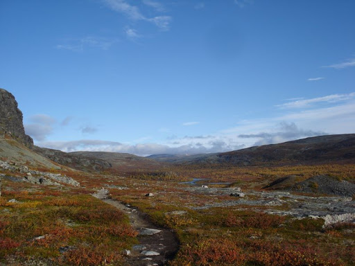 Auf dem Weg nach Kilpisjärvi Auf dem Weg nach Kilpisjärvi