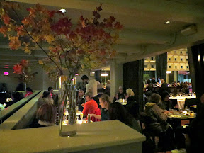 The classy and romantic atmosphere at BlueHour Portland in the Pearl District