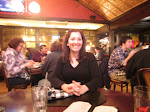 At the Madison Hotel's Red Dog Tavern with Melissa, a great place with a waiter who while hot broke lots of things.