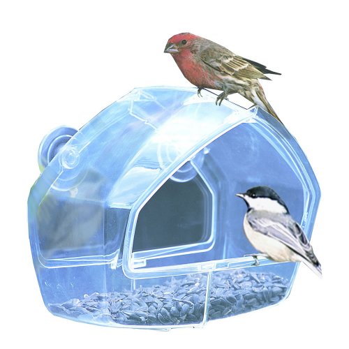 Comedero para ventana transparente Perky-Pet Birdscapes