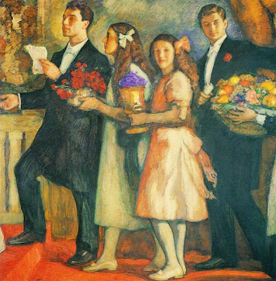 Leonid Pasternak - Leonid Pasternak's children (1914)
