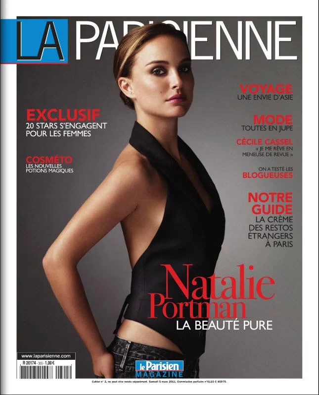 Miss Dior Cherie, Natalie Portman for La Parisenee, March 2011