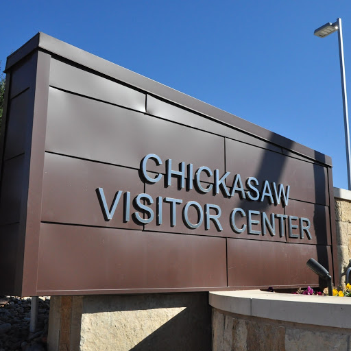 Chickasaw Visitor Center logo
