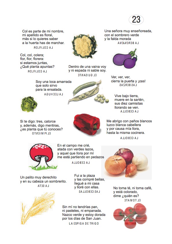 Los duendes y hadas de Ludi: Adivinanzas de frutas , frutos y Los duendes y hadas de Ludi: Adivinanzas de frutas , frutos y