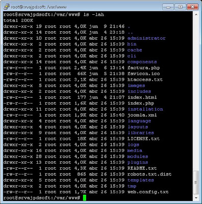 Instalar Joomla! 3.1 en un equipo con Linux Ubuntu Server 13.04, Apache, PHP y MySQL